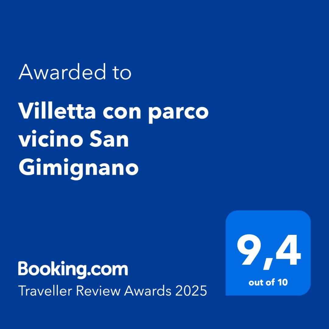 Villetta Con Parco Vicino San Gimignano Colle Val D'Elsa Luaran gambar